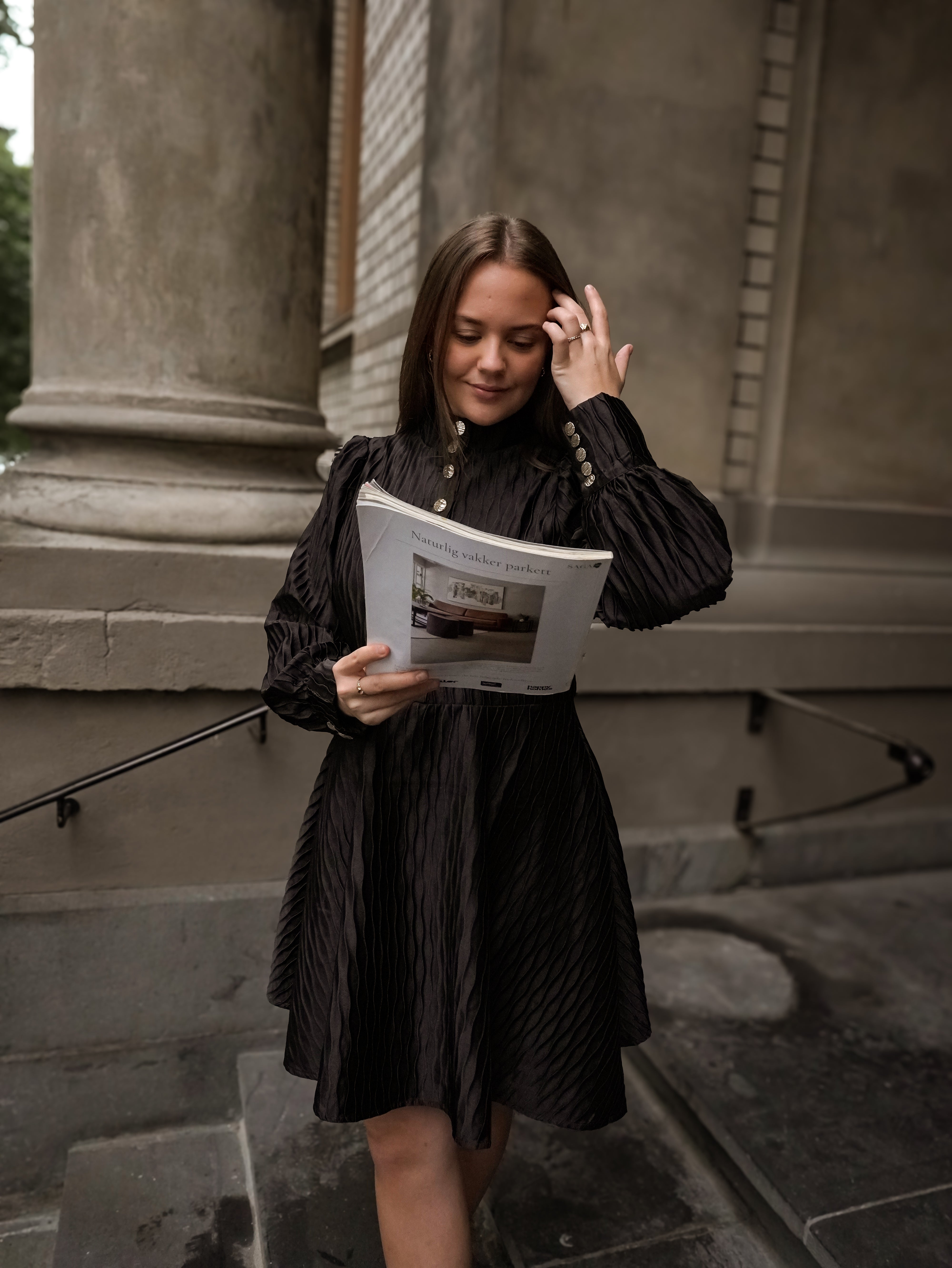 YASRIPPLE Short Dress